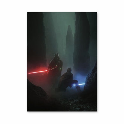 Poster Luke versus Vader