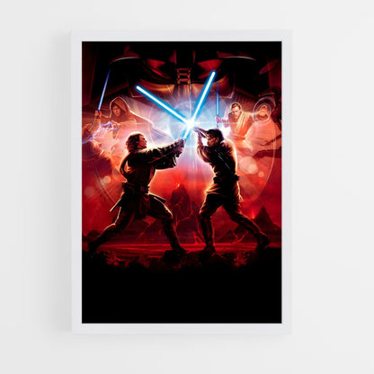 star-wars-41 cadre Blanc