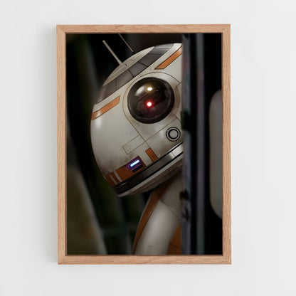 star-wars-44 cadre Bois clair
