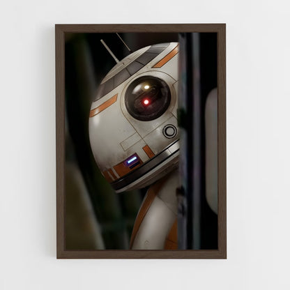 star-wars-44 cadre Bois foncé
