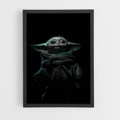 Schattige Baby Yoda-poster