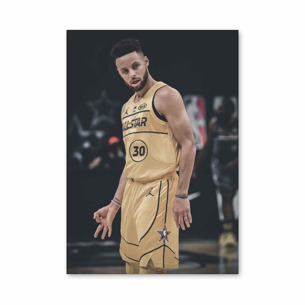 Poster Oké Stephen Curry