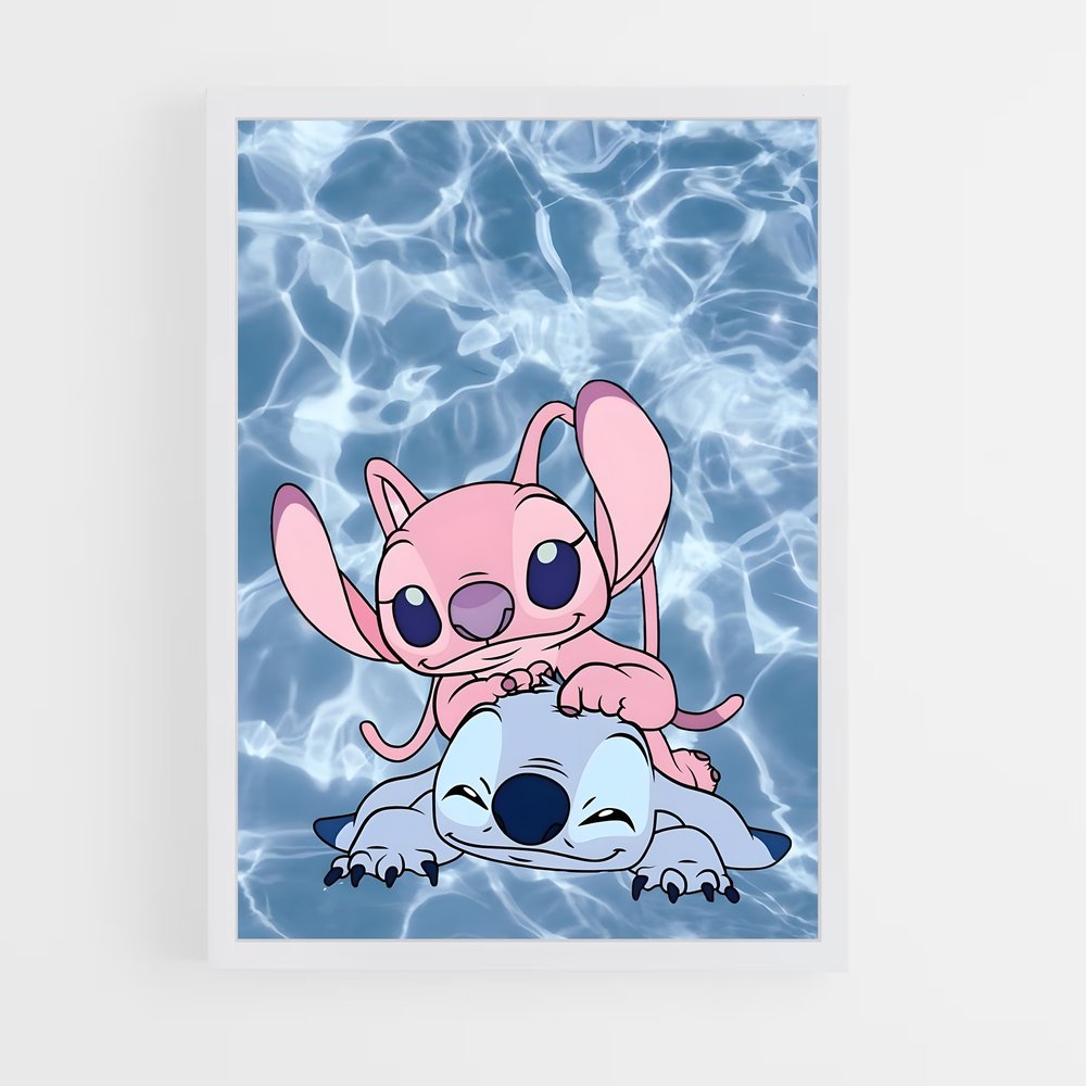 stitch-1 cadre Blanc