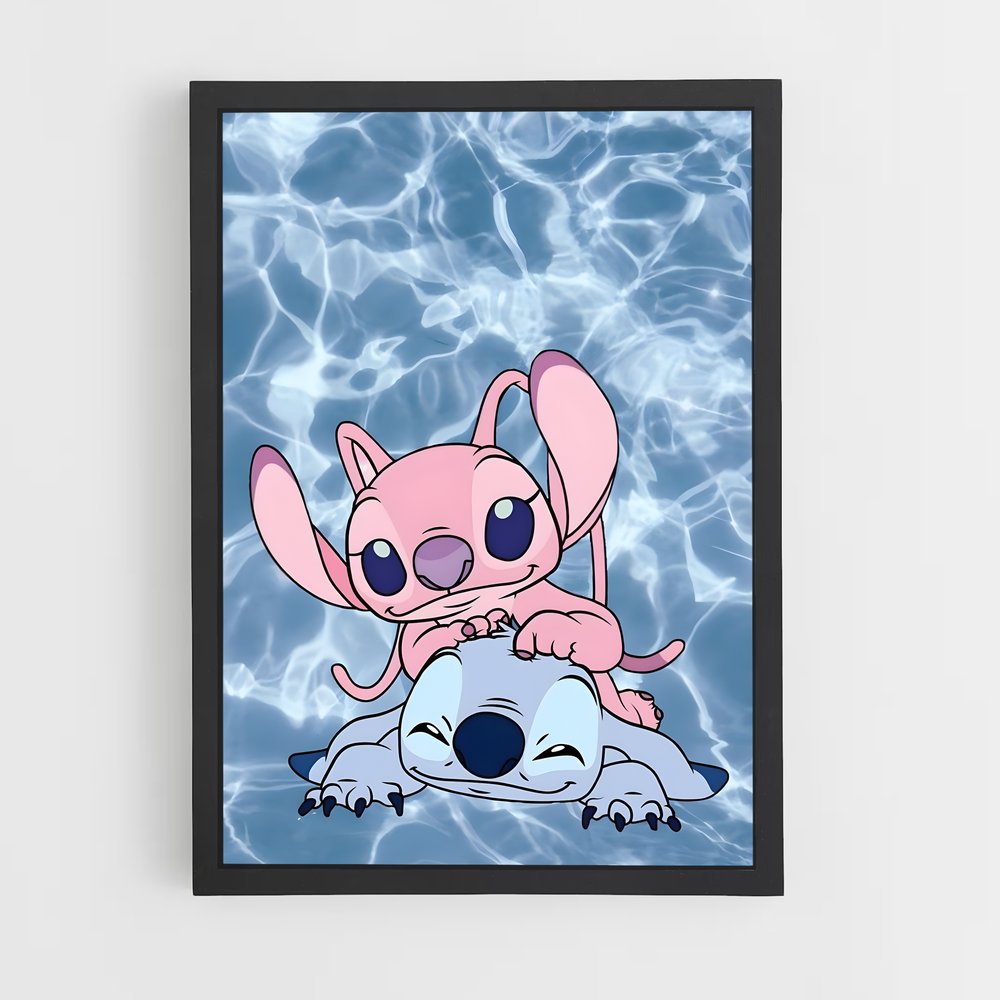stitch-1 cadre Noir