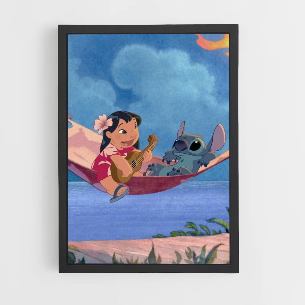 Poster Lilo Stitch hangmat