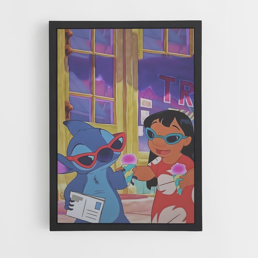 stitch-14 cadre Noir
