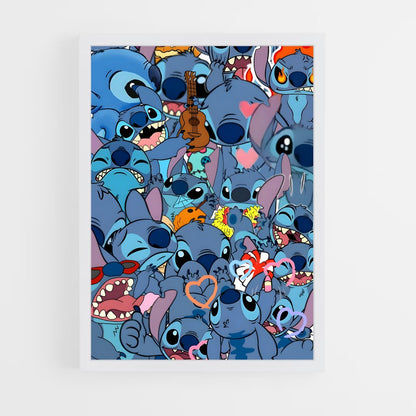stitch-2 cadre Blanc