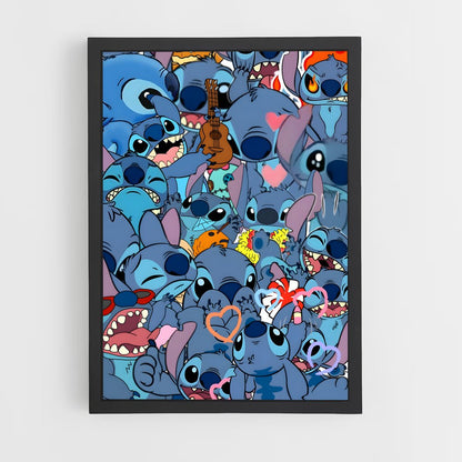 stitch-2 cadre Noir