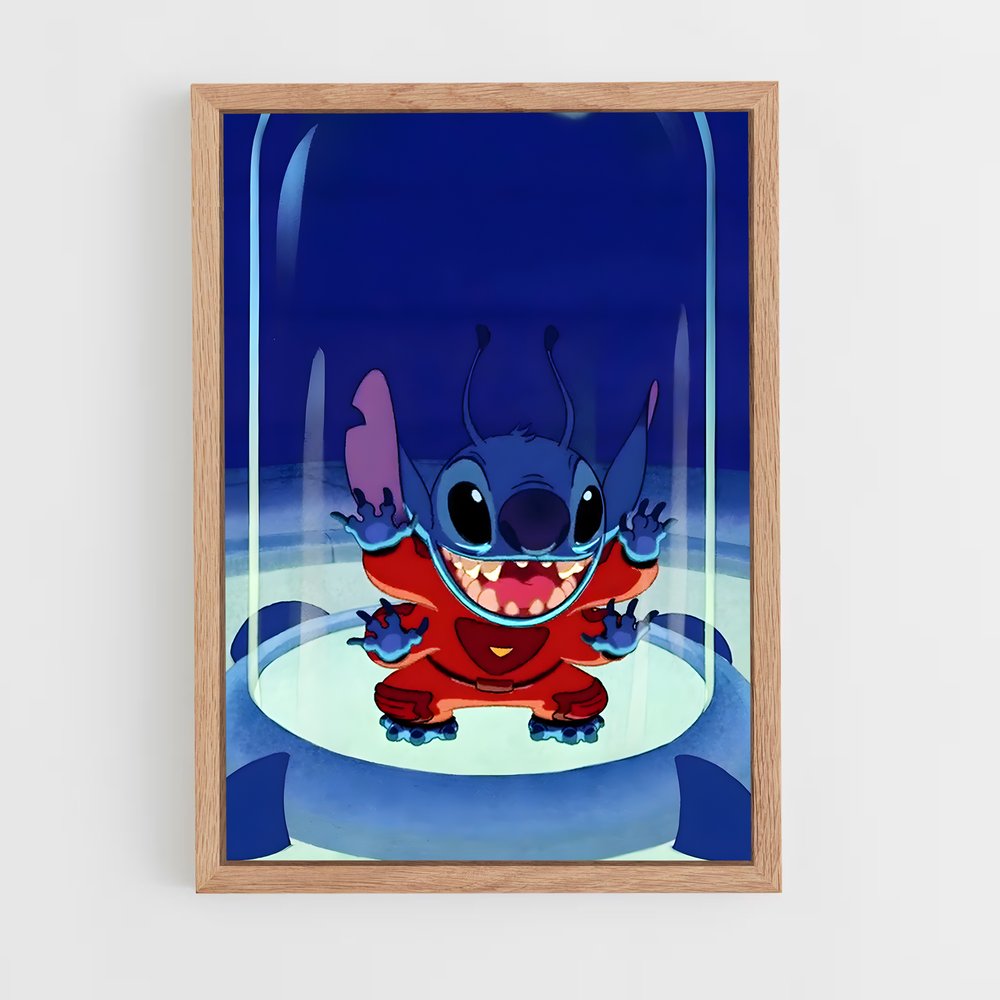 stitch-7 cadre Bois clair