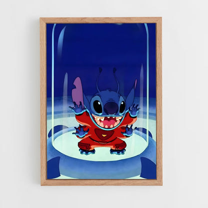 stitch-7 cadre Bois clair