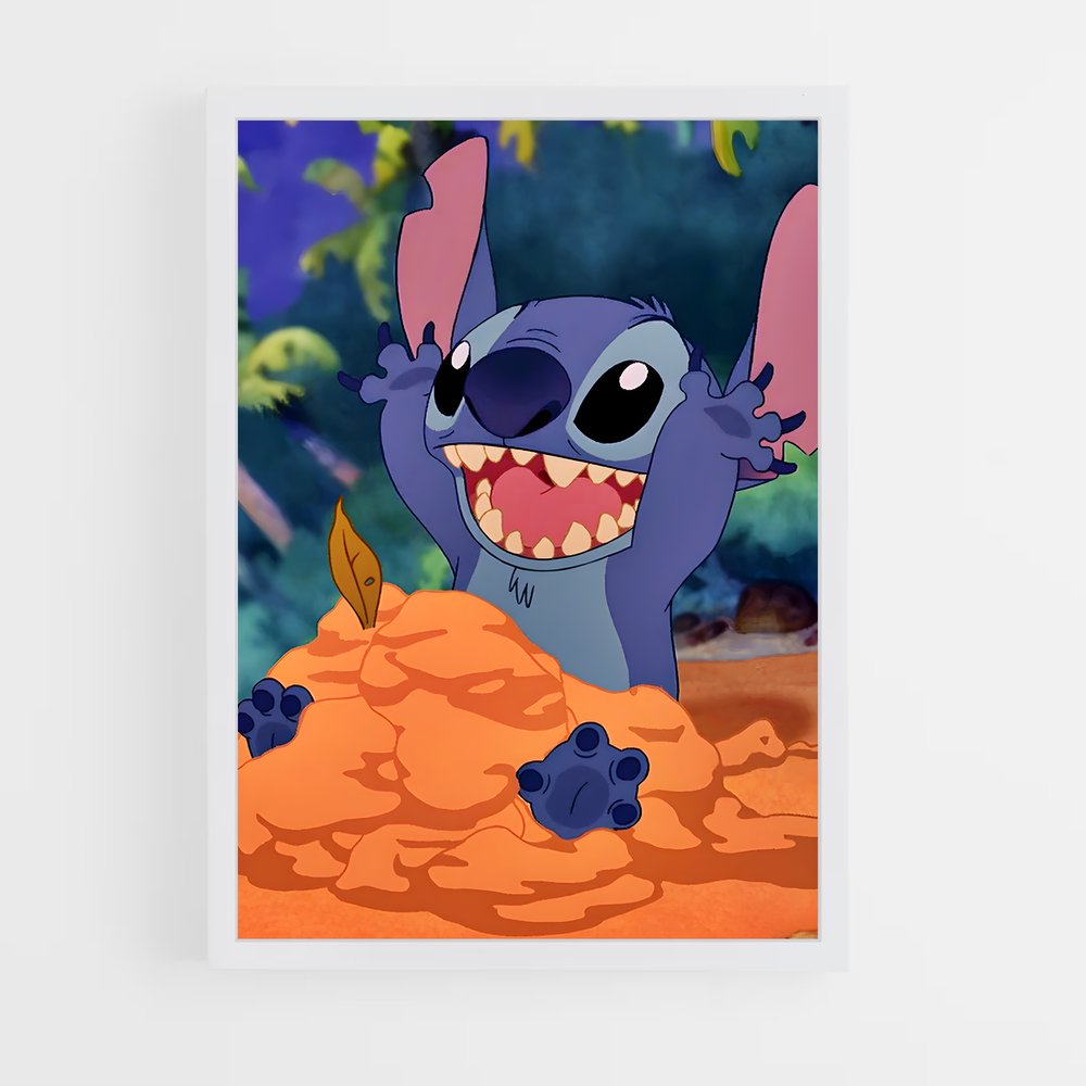 stitch-8 cadre Blanc