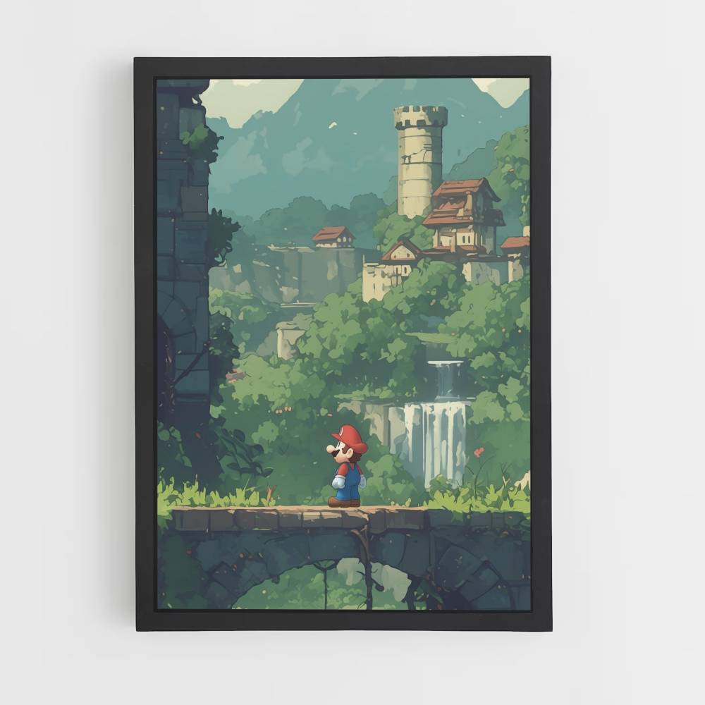 Affiche Mario Super Smash