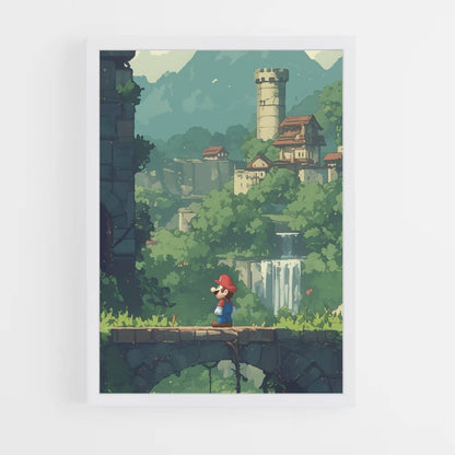 Affiche Mario Super Smash