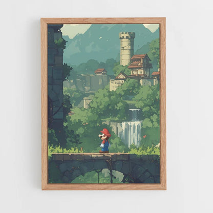 Affiche Mario Super Smash