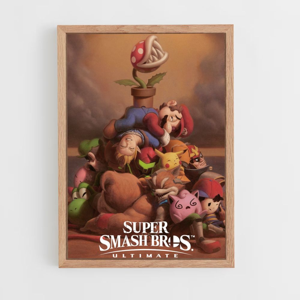 Poster Super Smash Bros Ultimate