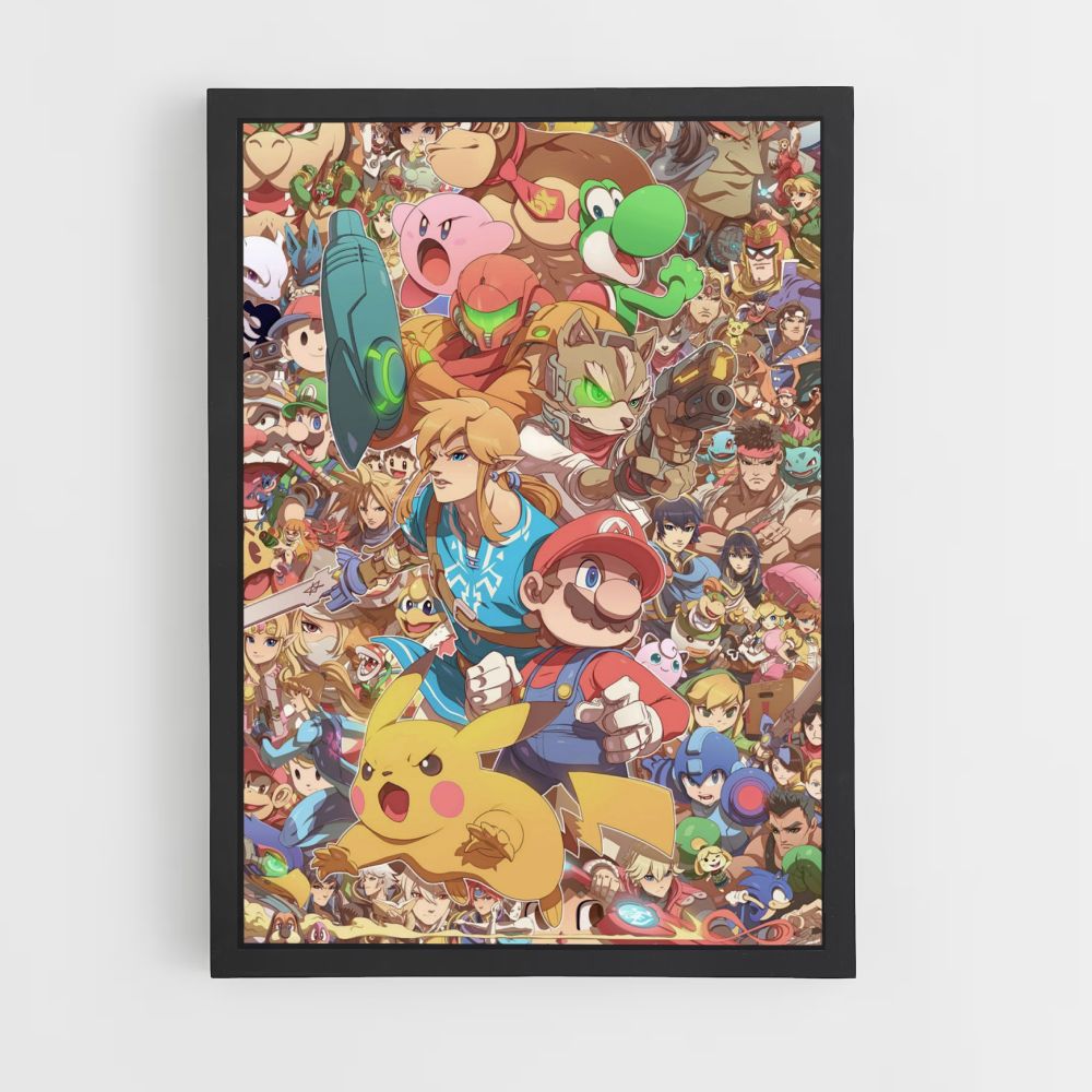 Poster Super Smash-manga