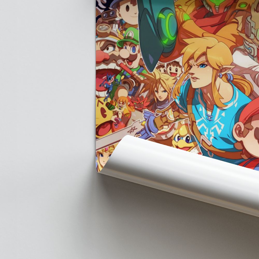 Poster Super Smash-manga