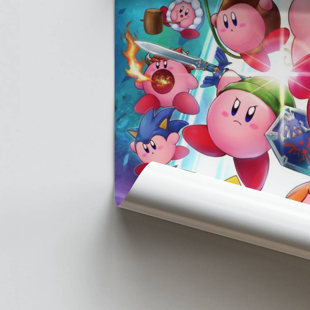 Affiche Super Smash Kirby