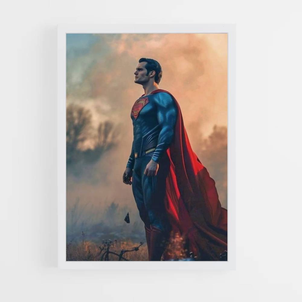 Poster Superman-kostuum