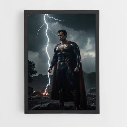 Superman bliksemposter