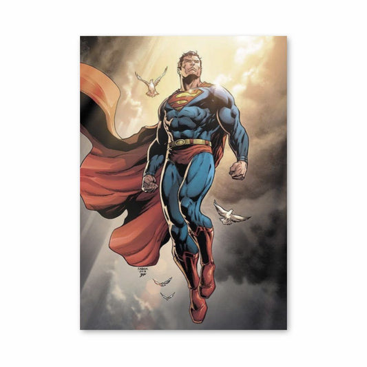 Poster Superman lucht