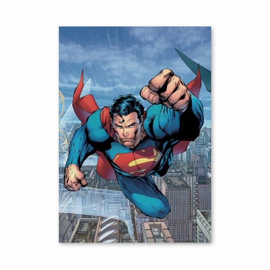 Poster Superman vliegt