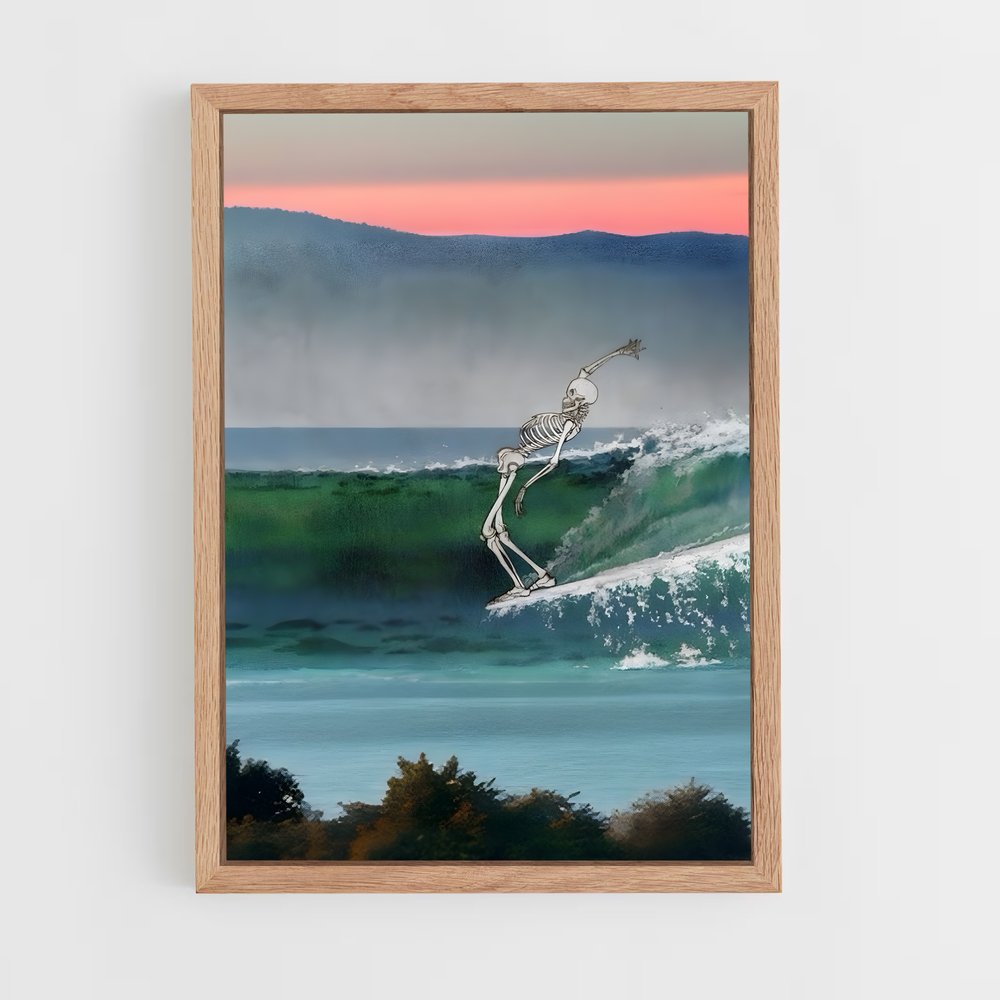 surf-19 cadre Bois clair