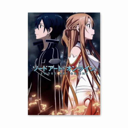 Affiche Kirito en Asuna