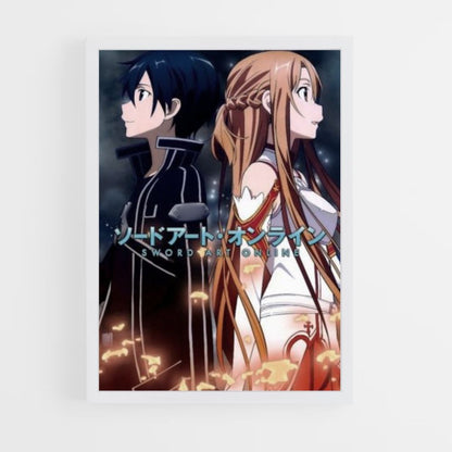 Affiche Kirito en Asuna