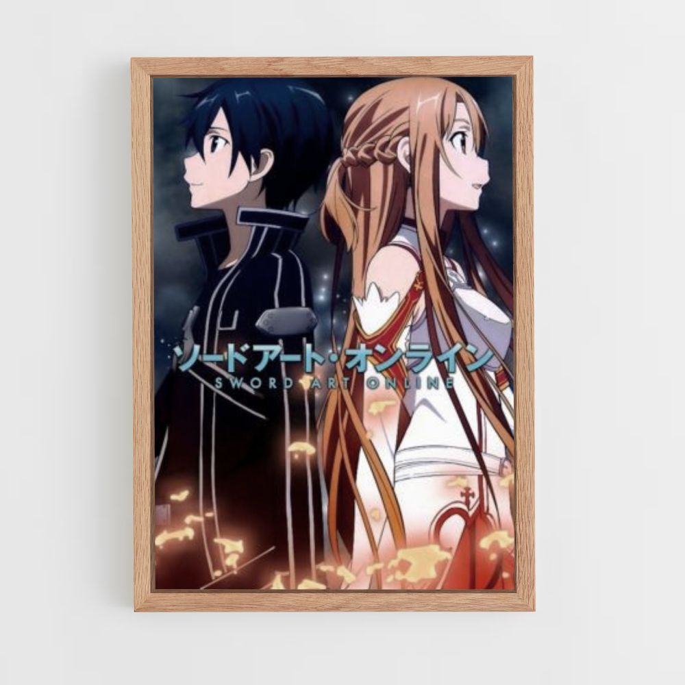 Affiche Kirito en Asuna