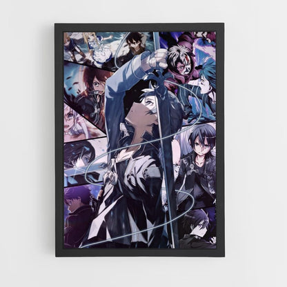 Poster Kirito-zwaard