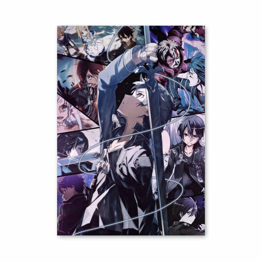 Poster Kirito-zwaard