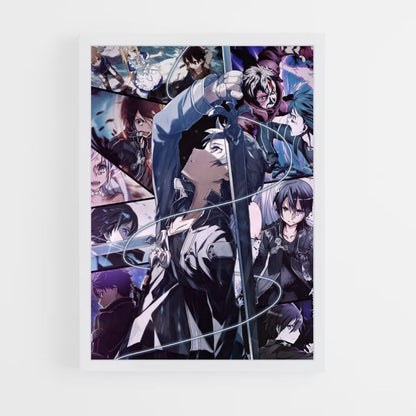 Poster Kirito-zwaard