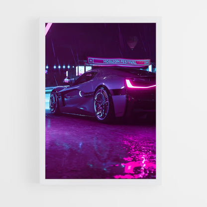 synthwave-12 cadre Blanc