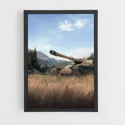 Tank natuur poster