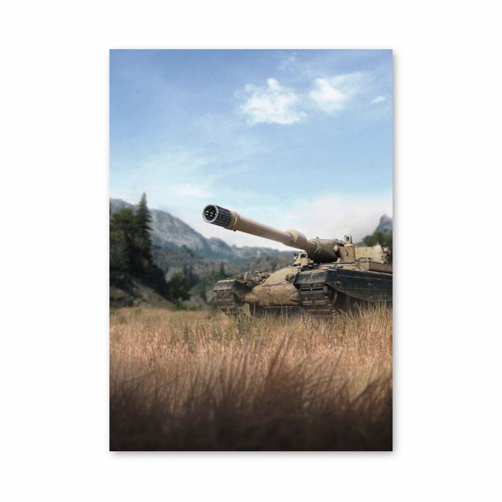 Tank natuur poster