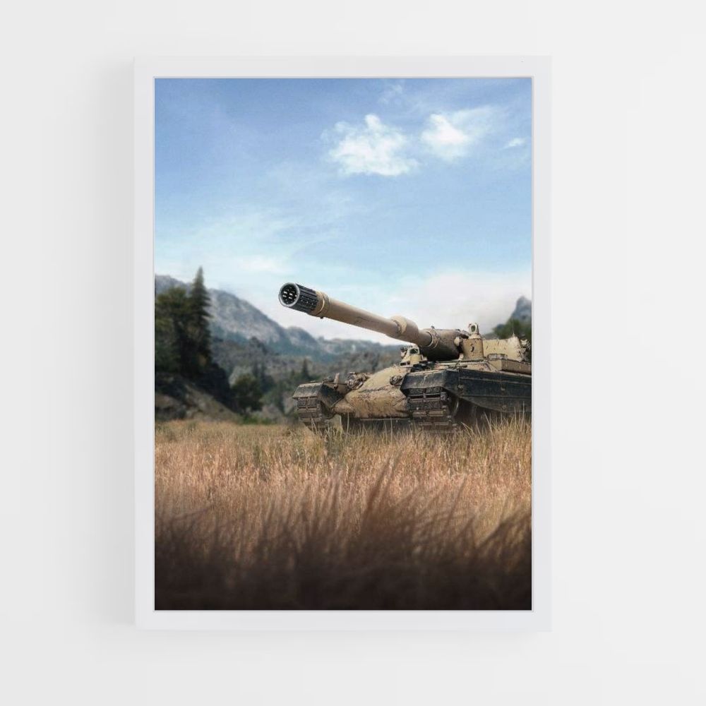 Tank natuur poster