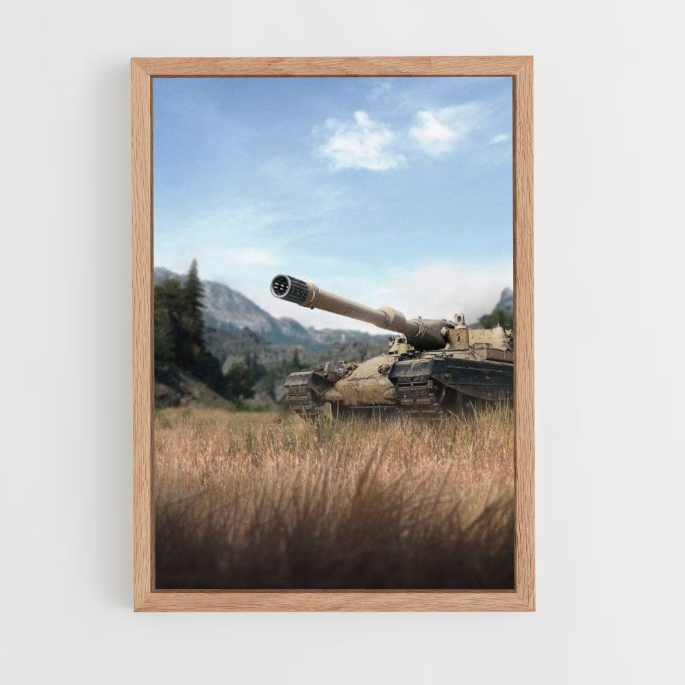 Tank natuur poster