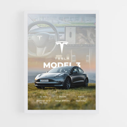 tesla-11 cadre Blanc