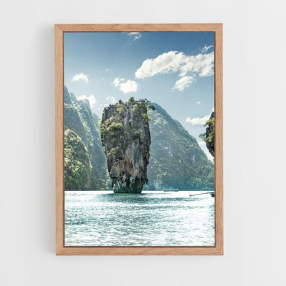 Thailand eiland poster