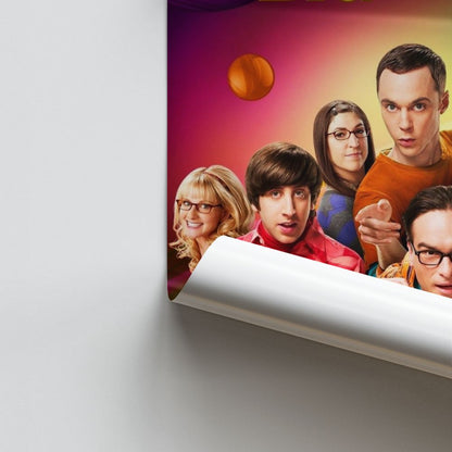 Poster De Big Bang Theory-kleur