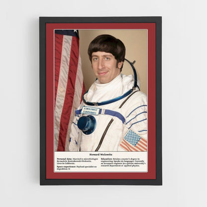 Affiche Howard Wolowitz