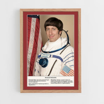 Affiche Howard Wolowitz