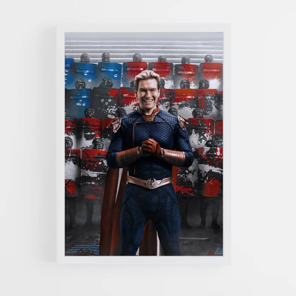 Poster Homelander gevecht