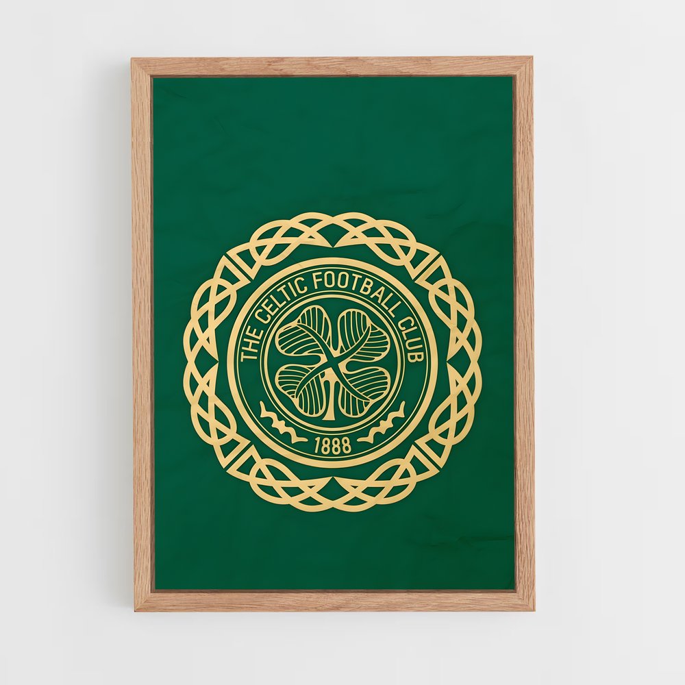 the-celtic-fc-1 cadre Bois clair