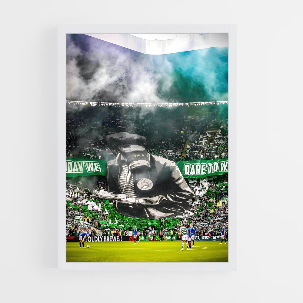 the-celtic-fc-12 cadre Blanc