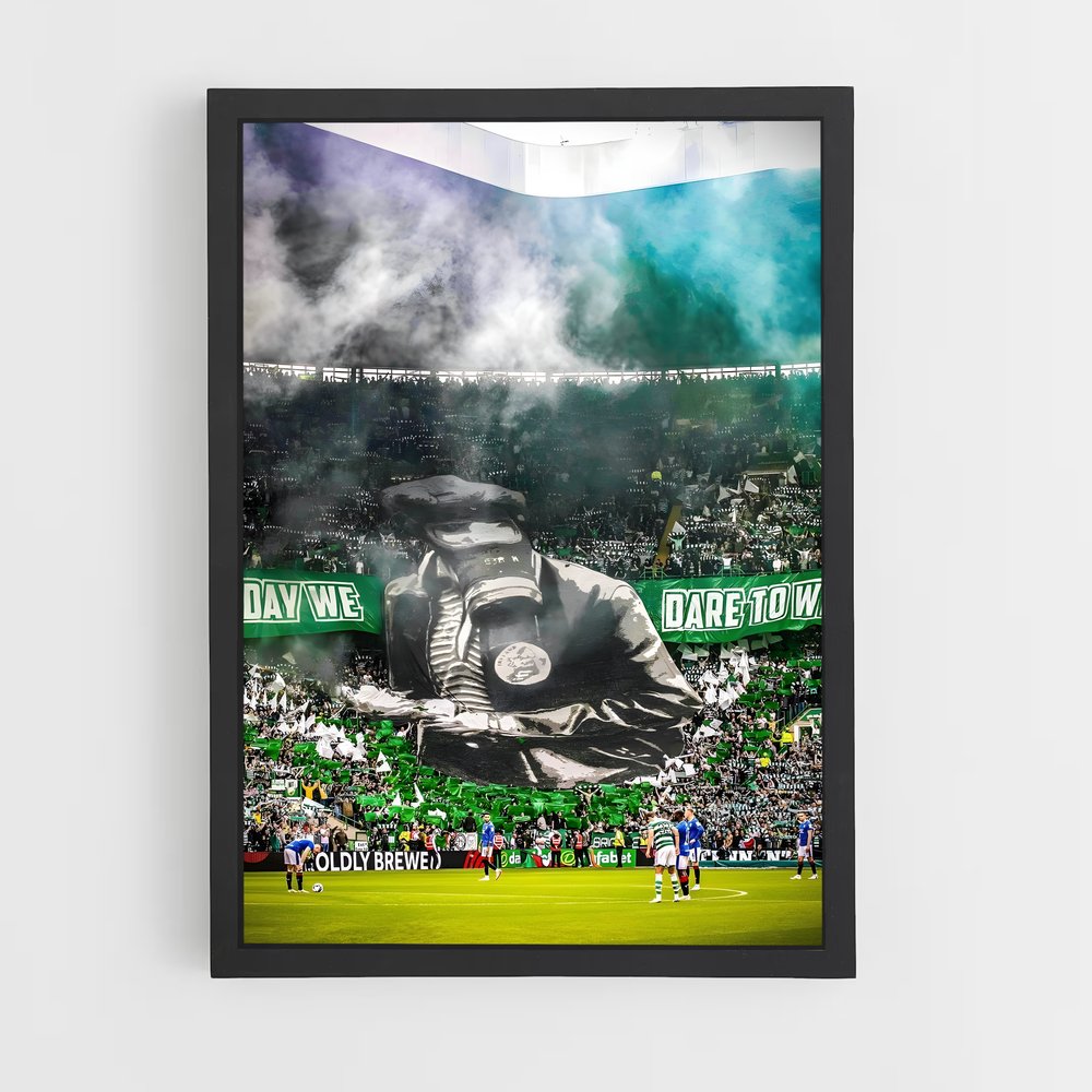 the-celtic-fc-12 cadre Noir