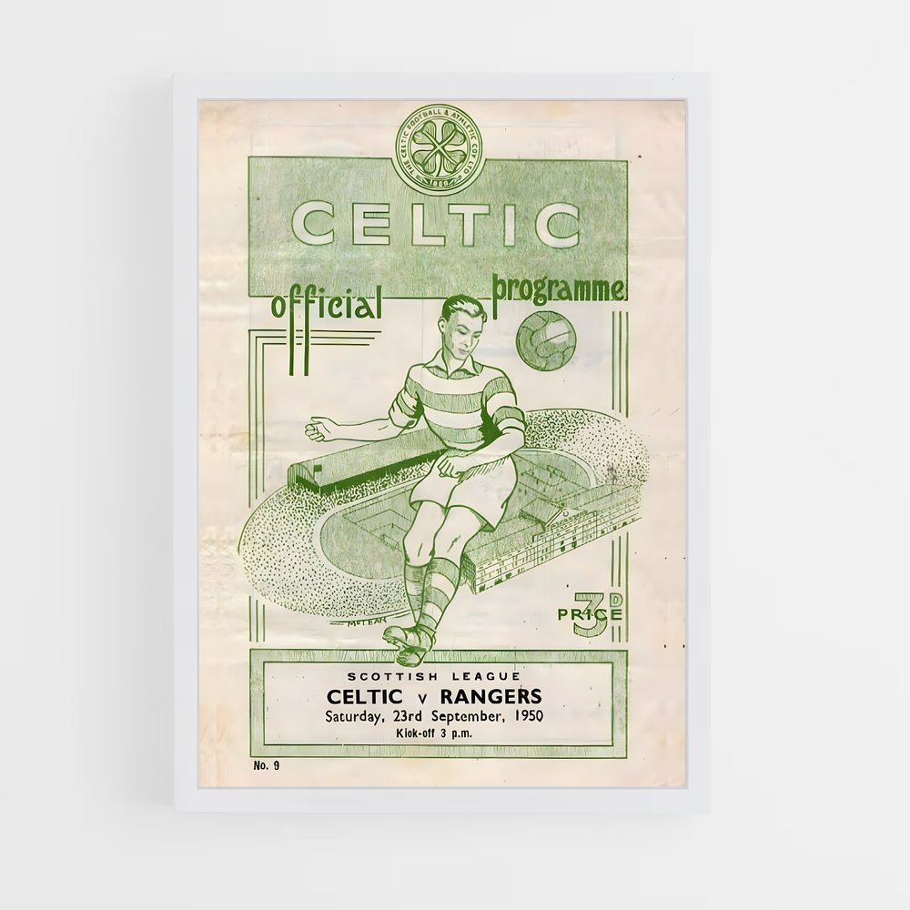 the-celtic-fc-5 cadre Blanc