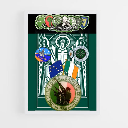 the-celtic-fc-9 cadre Blanc