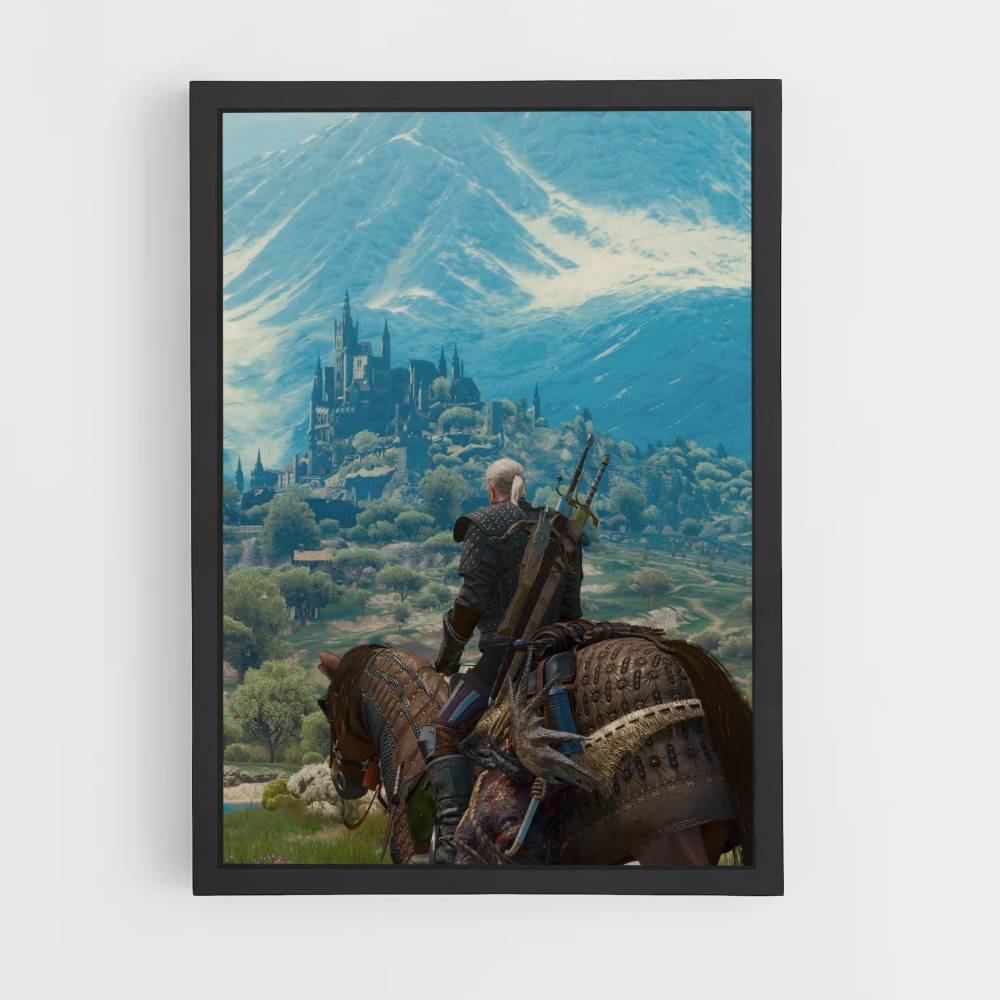 Poster Landschap Geralt van Rivia